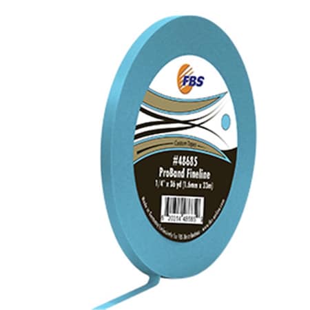 Fbs Distribution FBS Distribution FBS-48685 Le Bleu ProBand Fine Line Tape - 0.25 in. x 60 Yards FBS-48685